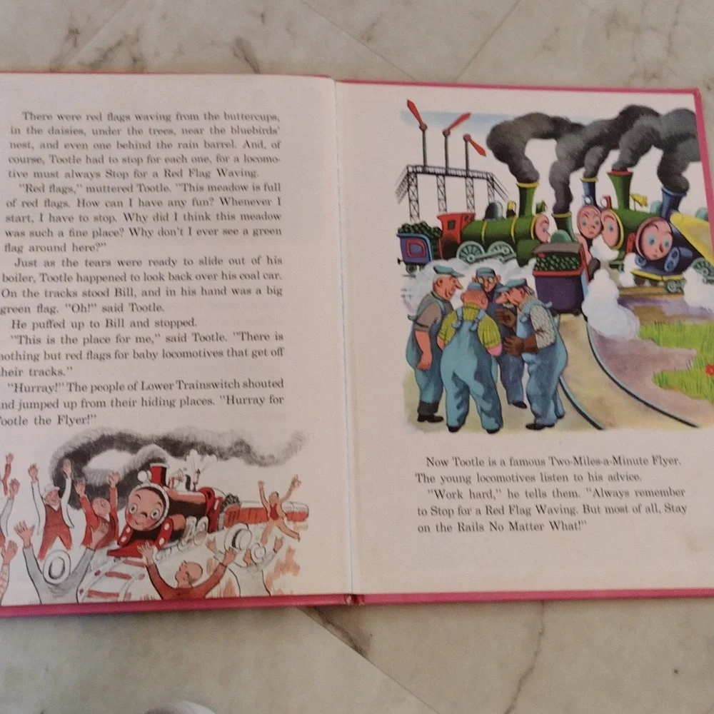 Golden Books Tootle. - Picture 6 of 10